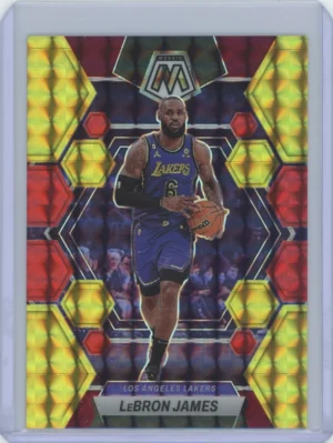 2022-23 Panini Mosaic Lebron James Choice Fusion