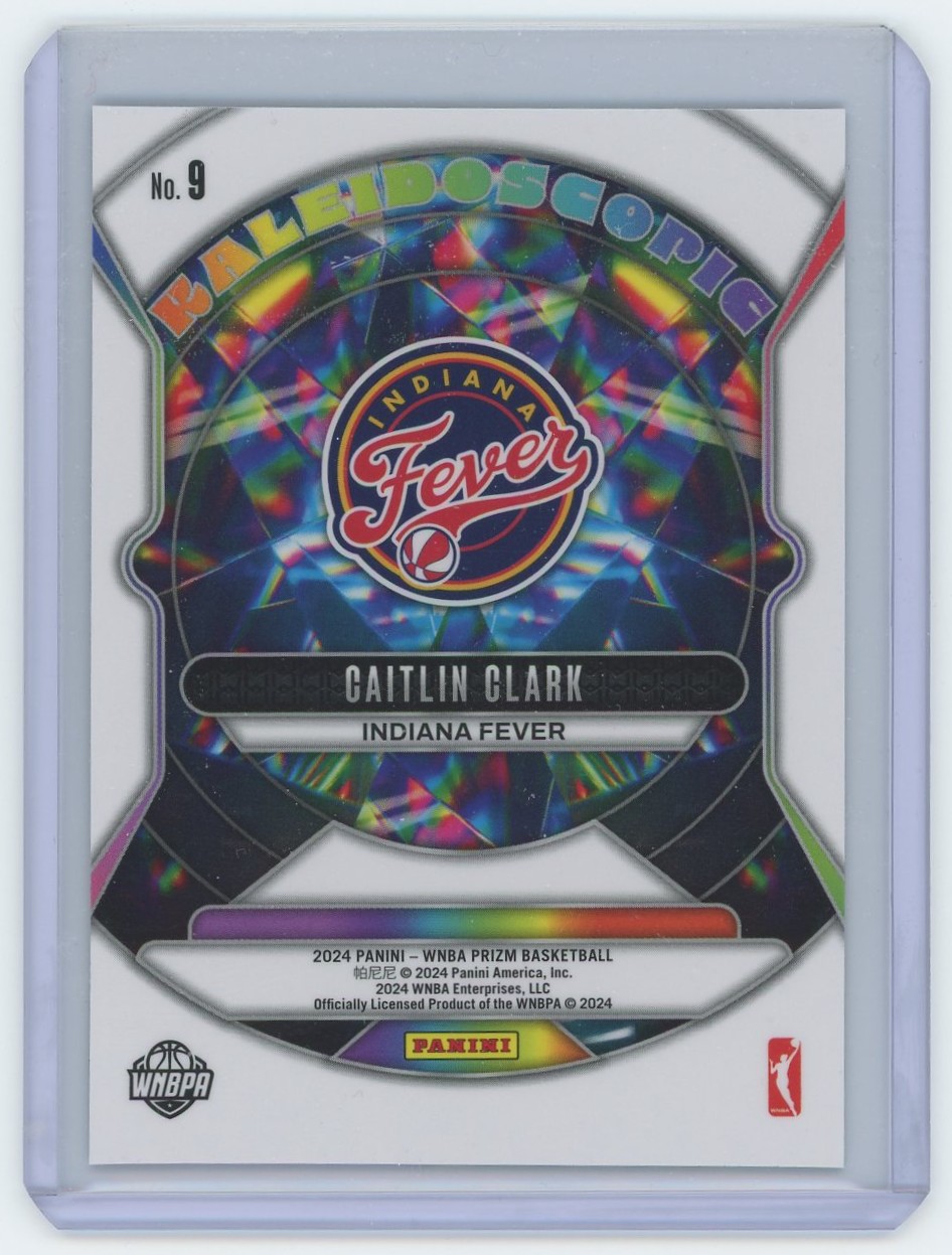 2024 Panini Kaleidoscopic Prizm Caitlin Clark Rookie - Image 2