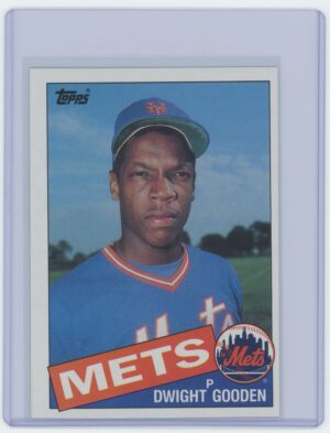 1985 Topps Jumbo Dwight "Doc" Gooden Card