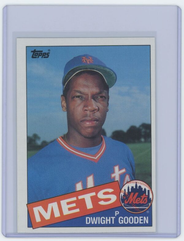 1985 Topps Jumbo Dwight "Doc" Gooden Card