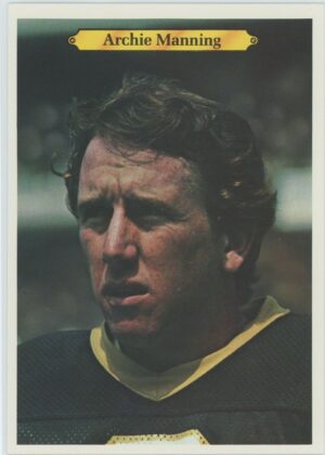 1980 Topps Jumbo Archie Manning