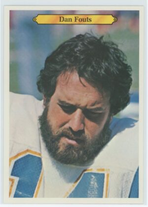 1980 Topps Jumbo Dan Fouts