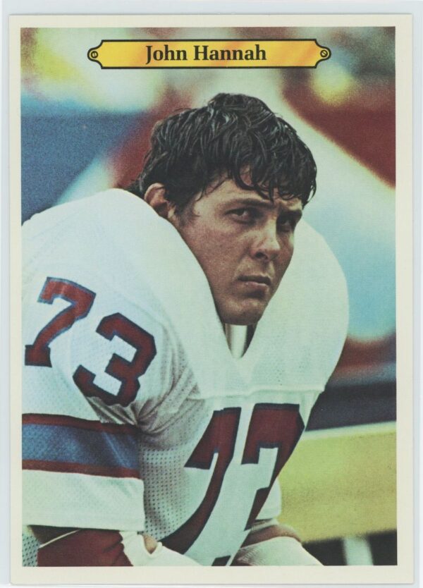 1980 Topps Jumbo John Hannah