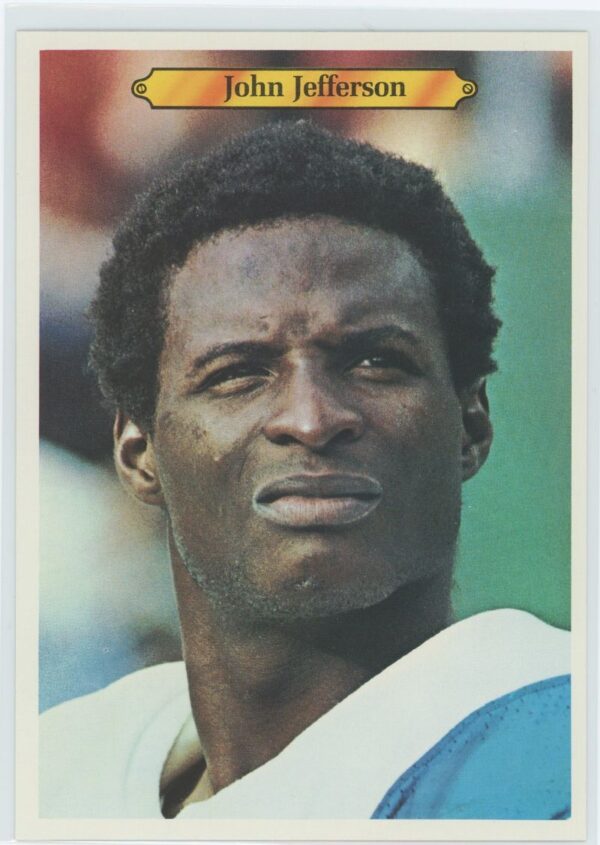 1980 Topps Jumbo John Jefferson