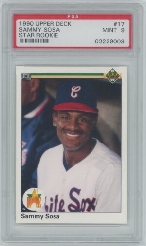 1990 Upper Deck Sammy Sosa Star Rookie