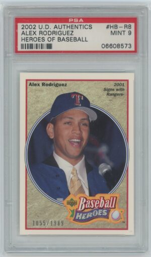 2002 Upper Deck Authentics Alex Rodriguez