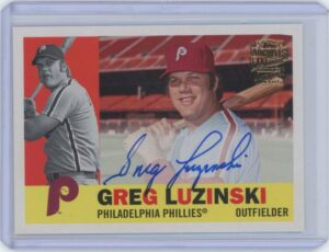 2021 Topps Archive Greg Luzinski Auto