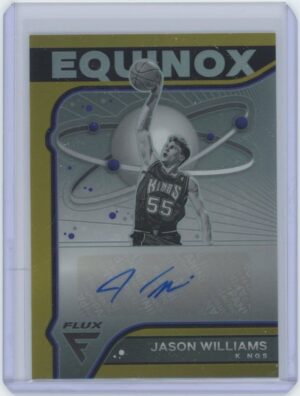 2022-23 Panini Prizm Flux Jason Williams Auto