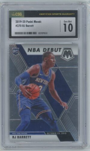 2019-20 Panini Mosaic RJ Barrett Rookie