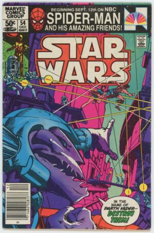 1981 Marvel Star Wars Darth Vader Destroy Them