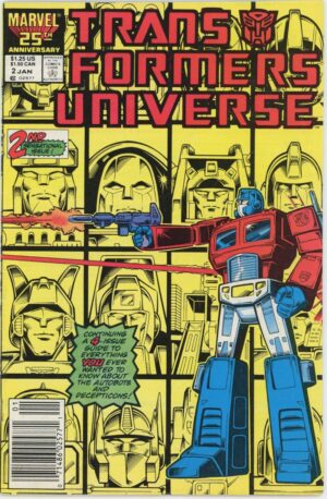 1987 Marvel Transformers Universe Newsstand Issue