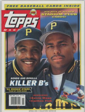 1991 Topps Bonds & Bonilla Newsstand Issue
