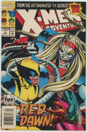 1994 Marvel X-Men Adventures Red Dawn