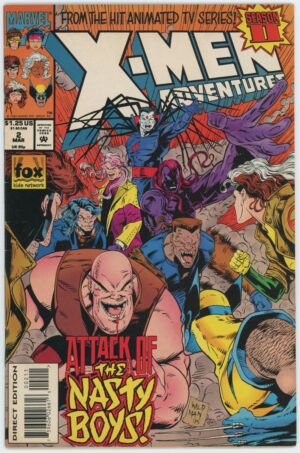1994 Marvel X-Men Attack of the Nasty Boys
