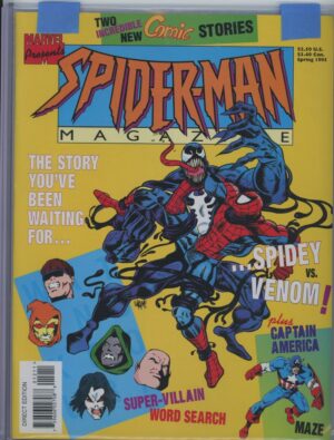1995 Marvel Spiderman Direct Edition Magazine