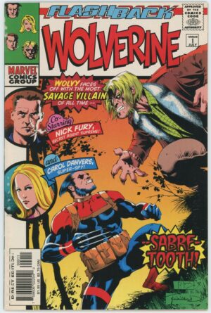 1997 Marvel Flashback Wolverine