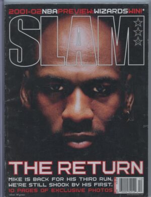 2001 SLAM Newsstand Edition Michael Jordan