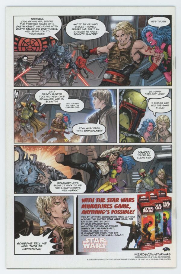 2008 Dark Horse Star Wars Knights of the Republic-A Jedi Without Mercy! Part 2, Exalted - Image 2