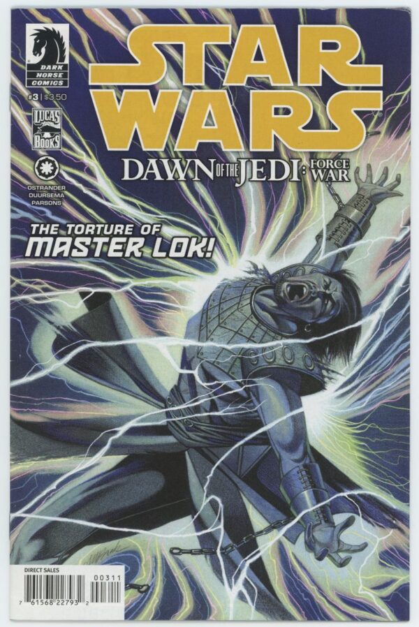 2014 Dark Horse Star Wars Dawn of the Jedi - Force War, The Torture of Master Lok
