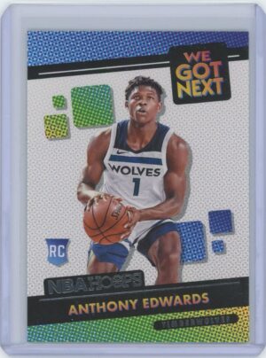 2020-2021 Panini Hoops Anthony Edwards Rookie