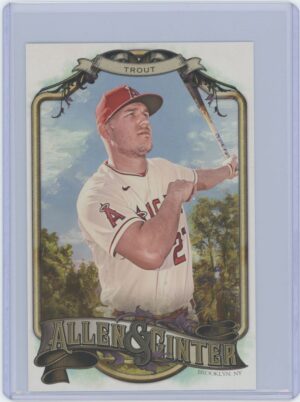2022 Topps Jumbo Mike Trout Allen & Ginter Cabinet Boxloader