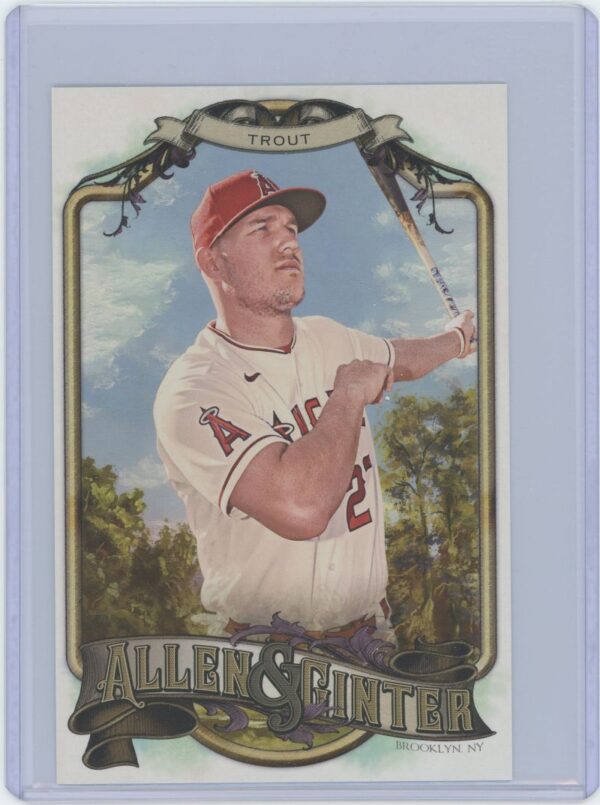 2022 Topps Jumbo Mike Trout Allen & Ginter Cabinet Boxloader