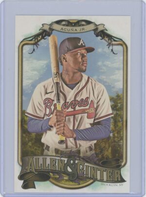 2022 Topps Jumbo Ronald Acuna, JR Allen & Ginter Cabinet Boxloader