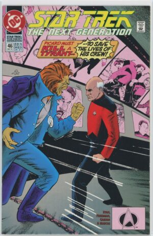 1993 DC Star Trek The Next Generation, Picard Must Kill A Tyrant
