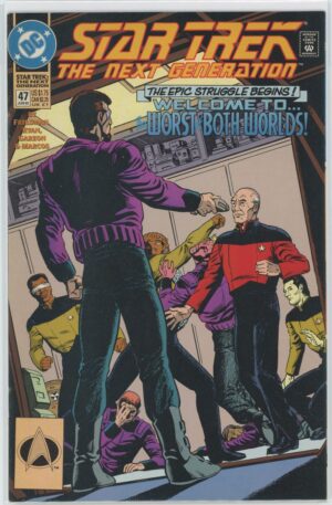 1993 DC Star Trek The Next Generation, The Epic Struggle Begins!