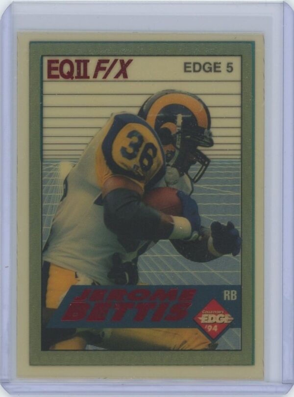 1994 Collector's Edge Jerome Bettis Acetate