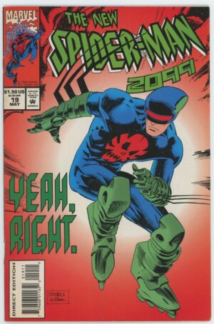 1994 Marvel The New Spiderman 2099, "Marvel Masterprints Insert"