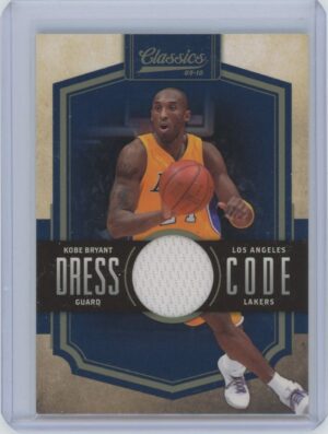 2010 Panini Classic Dress Kobe Bryant Game Worn Patch