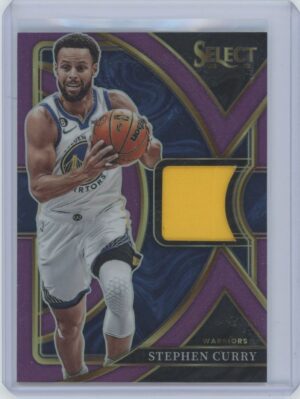 2022-23 Panini Prizm Select Stephen Curry Game Worn Patch
