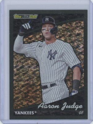 2022 Topps Black Gold Aaron Judge
