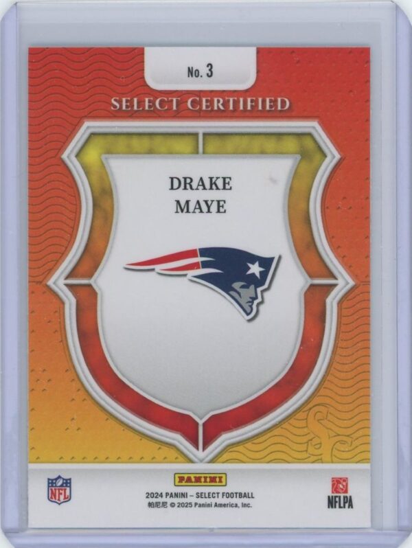 2024 Panini Drake Maye Rookie - Image 2