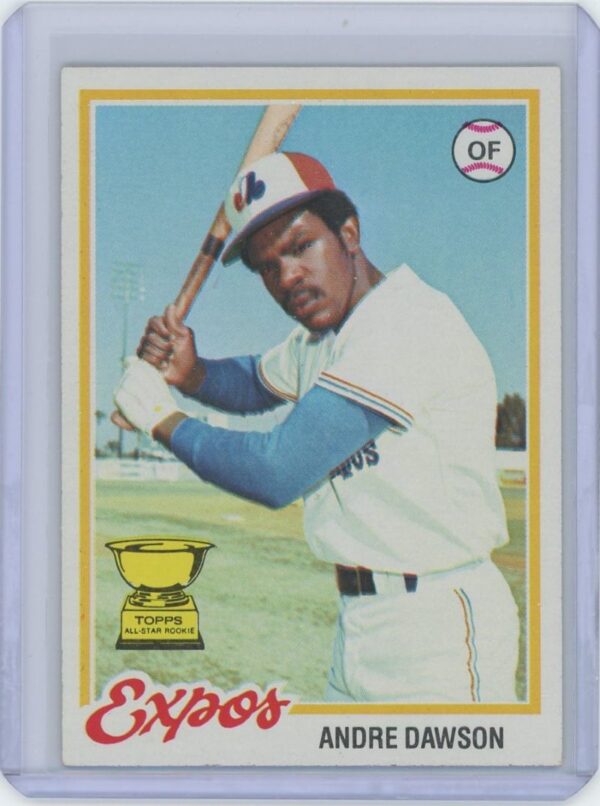 1978 Topps All Star Rookie Andre Dawson