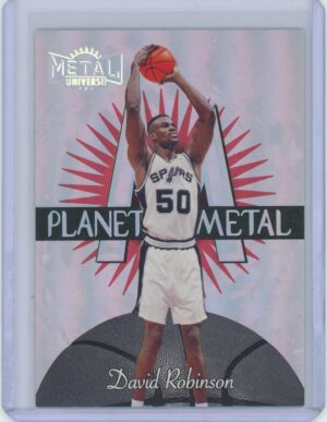 1997 Skybox Planet Metal David Robinson