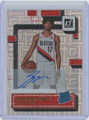 2022-23 Donruss Silver Prizm Auto Shaeden Sharpe