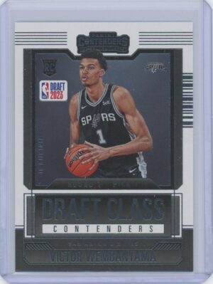 2023-24 Panini Contenders Draft Class Victor Wembanyama Rookie