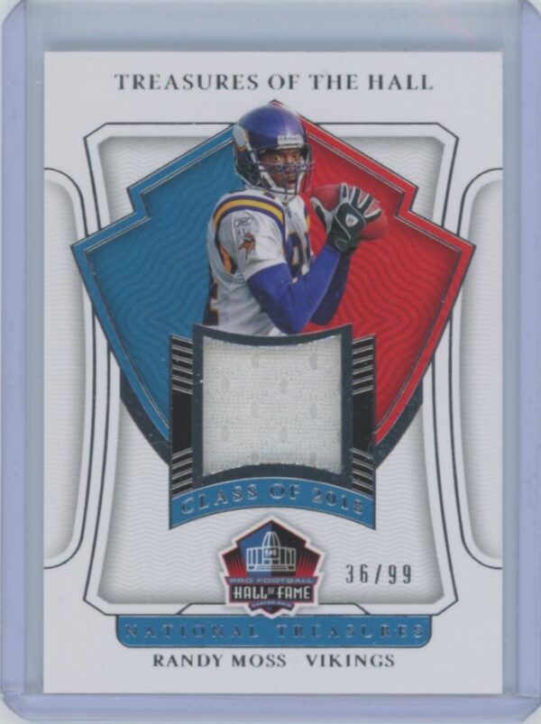 2021 Panini Nat'l Treasures Randy Moss Patch