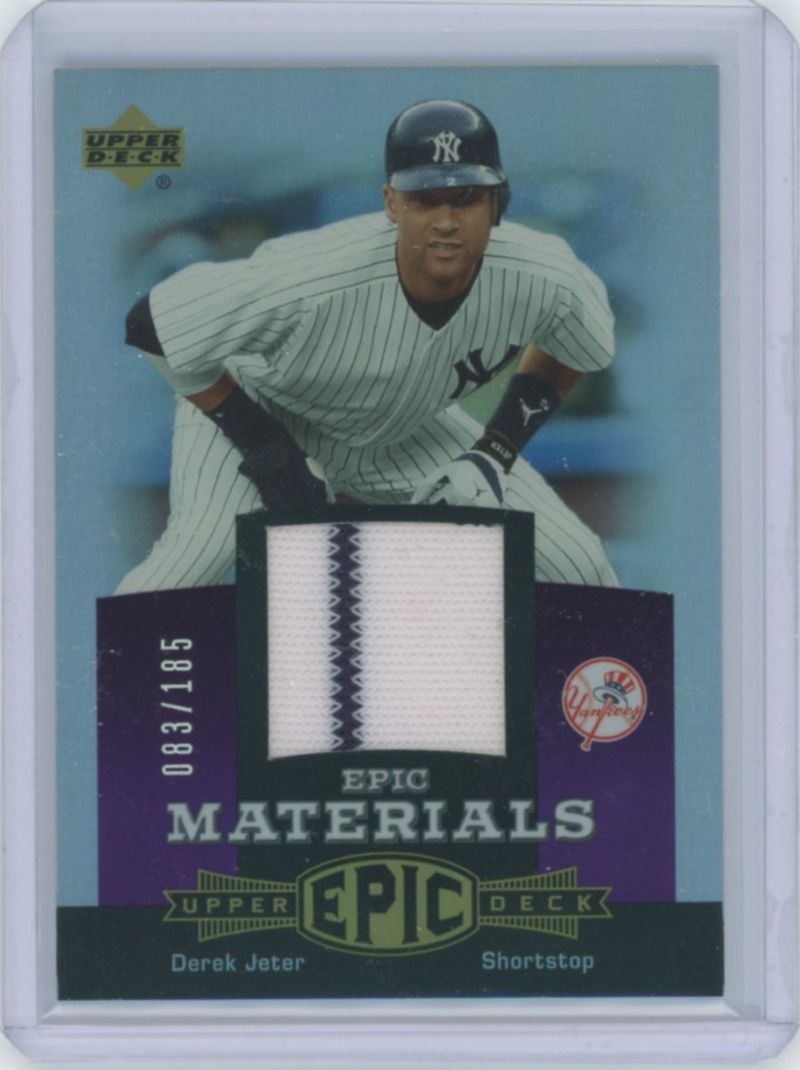 2006 Upper Deck Epic Materials Derek Jeter Patch
