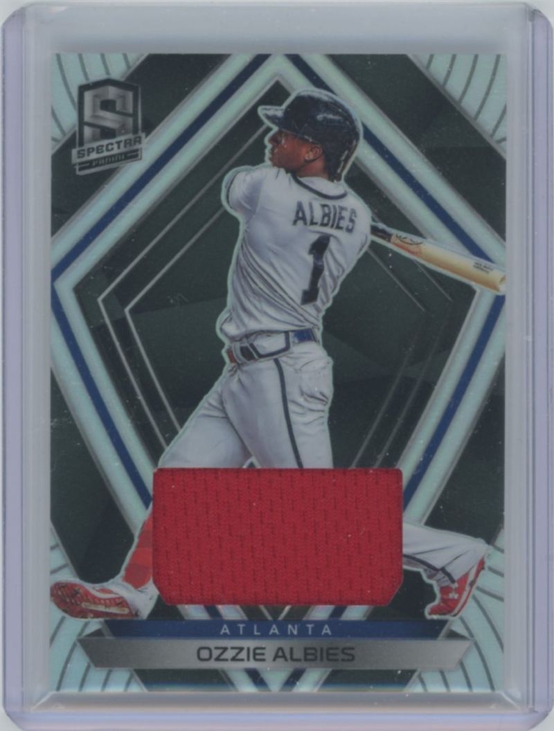 2020 Panini Prizm Ozzie Albies Patch