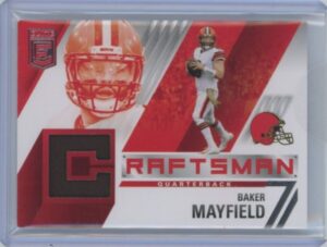 2021 Panini Elite Craftsman Baker Mayfield Patch