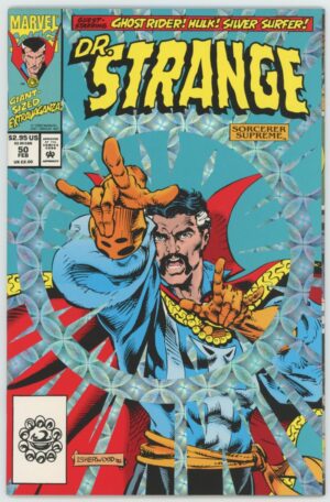 1993 Dr. Strange Sorcerer Supreme Vol. 1, #50 starring Ghost Rider, Hulk & Silver Surfer!