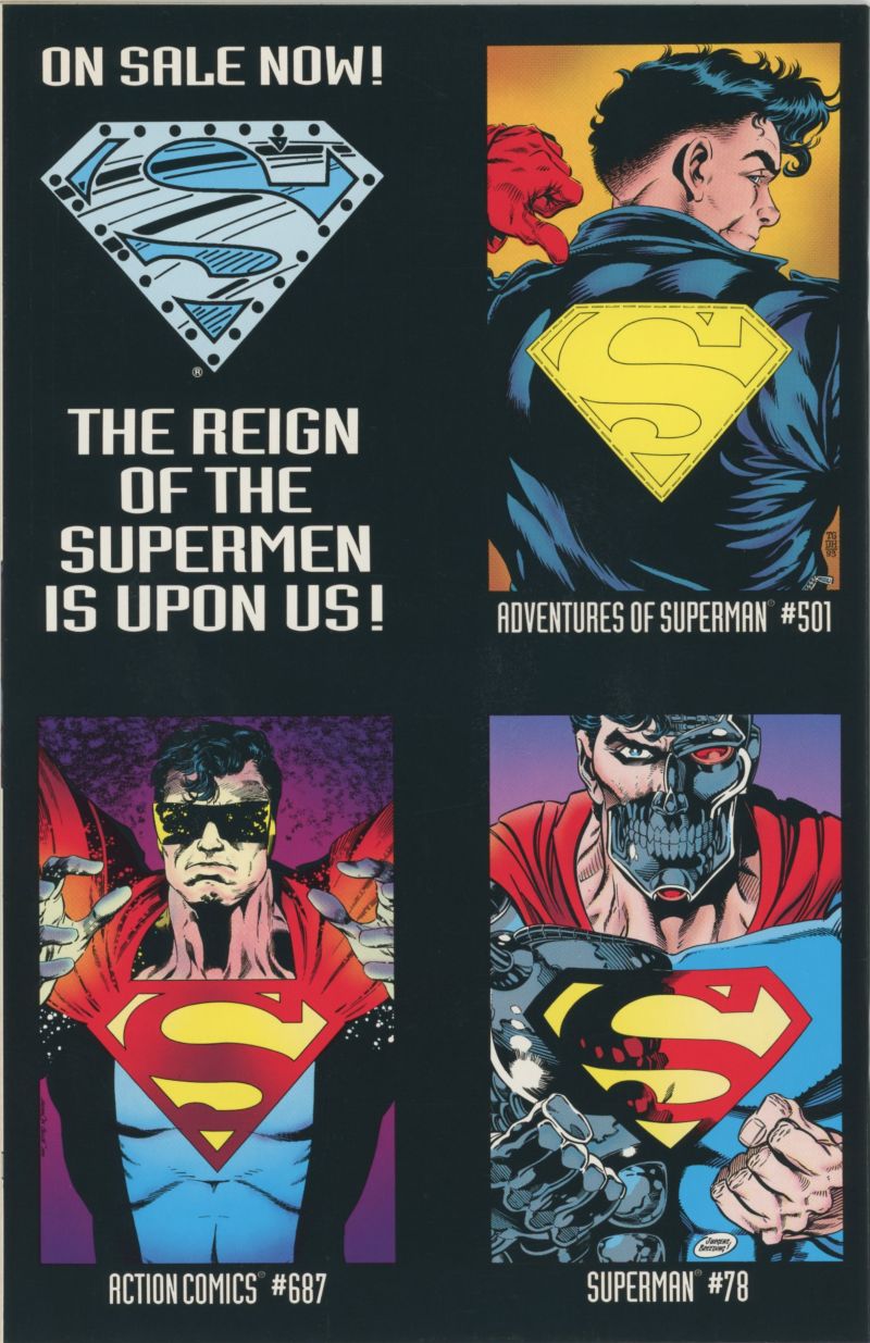 1993 Superman, The Man Of Steel with Bonus Poster - Image 2