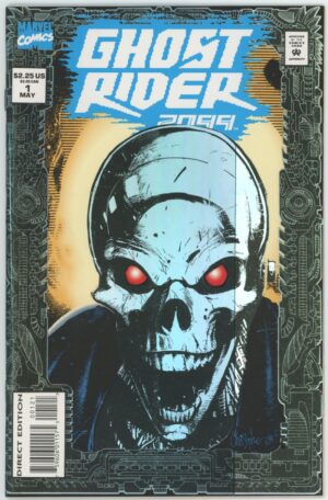 1994 Ghost Rider 2099 - 3 Spiderman Cards Inside!